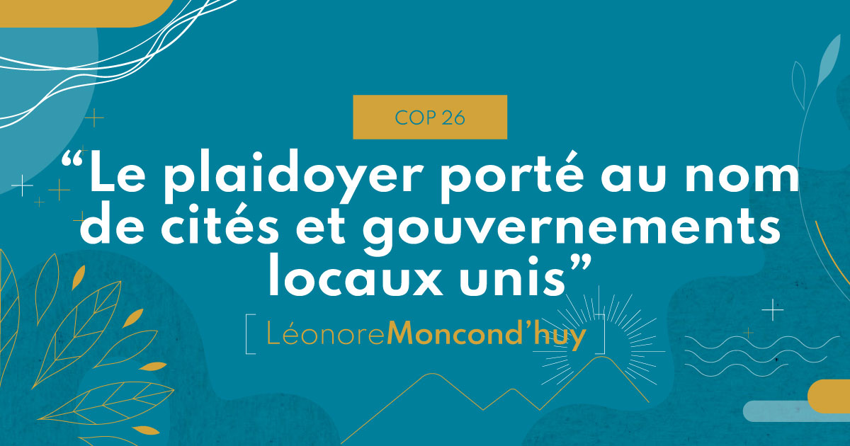 Read more about the article Le plaidoyer porté au nom de cités et gouvernements locaux unis
