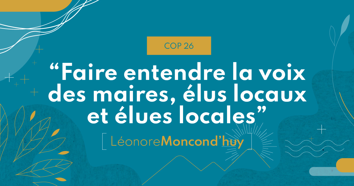 Read more about the article Pourquoi je vais à la COP 26 ?