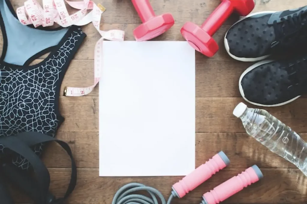 Directly above shot of various objects on table